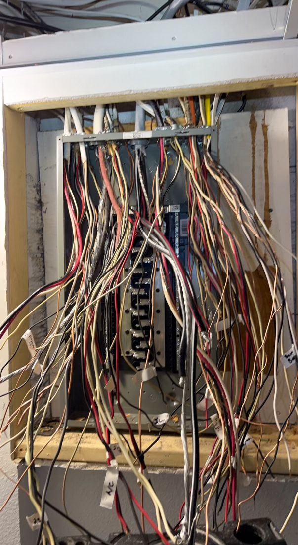 After - Electrical box upgrade